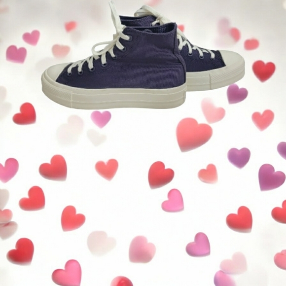 Converse Chuck Taylor All Star Lift color Dark Raisin Woman's size 9.5 - Picture 5 of 12